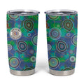 NAIDOC 50 Years of Deadly Tumbler Cup Sea Turtle Aboriginal Dot Art