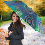 NAIDOC 50 Years of Deadly Umbrella Sea Turtle Aboriginal Dot Art