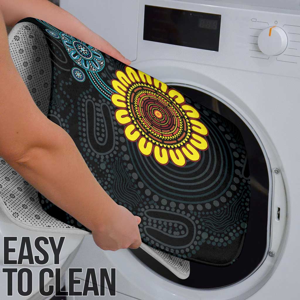 NAIDOC 50 Years of Deadly Bathroom Set Sun Aboriginal Dot Art