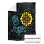 NAIDOC 50 Years of Deadly Blanket Sun Aboriginal Dot Art