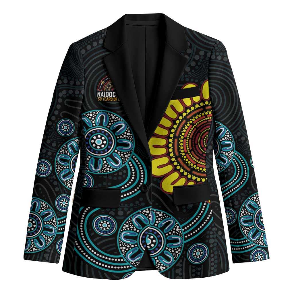 NAIDOC 50 Years of Deadly Blazer Sun Aboriginal Dot Art