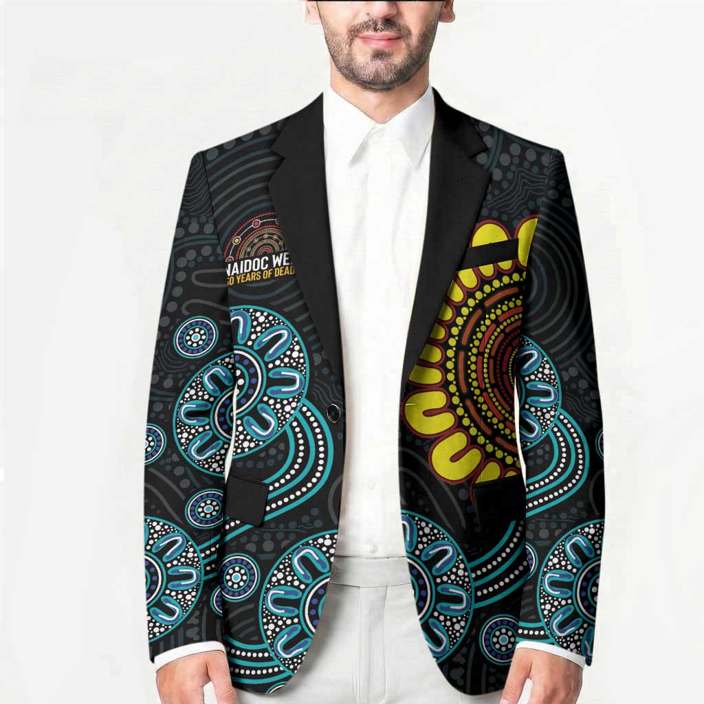 NAIDOC 50 Years of Deadly Blazer Sun Aboriginal Dot Art