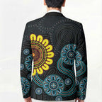 NAIDOC 50 Years of Deadly Blazer Sun Aboriginal Dot Art