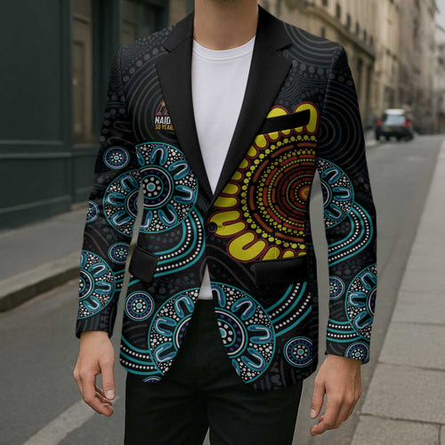 NAIDOC 50 Years of Deadly Blazer Sun Aboriginal Dot Art
