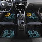 NAIDOC 50 Years of Deadly Car Mats Sun Aboriginal Dot Art