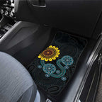 NAIDOC 50 Years of Deadly Car Mats Sun Aboriginal Dot Art