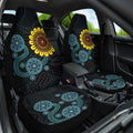 NAIDOC 50 Years of Deadly Car Seat Cover Sun Aboriginal Dot Art