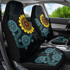 NAIDOC 50 Years of Deadly Car Seat Cover Sun Aboriginal Dot Art
