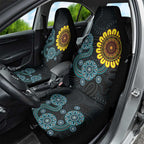 NAIDOC 50 Years of Deadly Car Seat Cover Sun Aboriginal Dot Art