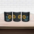 NAIDOC 50 Years of Deadly Ceramic Mug Sun Aboriginal Dot Art
