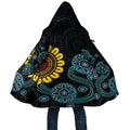 NAIDOC 50 Years of Deadly Cloak Sun Aboriginal Dot Art