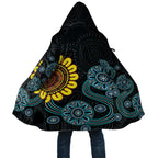 NAIDOC 50 Years of Deadly Cloak Sun Aboriginal Dot Art