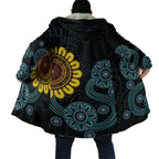 NAIDOC 50 Years of Deadly Cloak Sun Aboriginal Dot Art