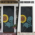 NAIDOC 50 Years of Deadly Door Cover Sun Aboriginal Dot Art