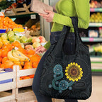 NAIDOC 50 Years of Deadly Grocery Bag Sun Aboriginal Dot Art
