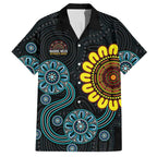 NAIDOC 50 Years of Deadly Hawaiian Shirt Sun Aboriginal Dot Art