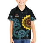 NAIDOC 50 Years of Deadly Hawaiian Shirt Sun Aboriginal Dot Art