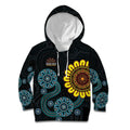 NAIDOC 50 Years of Deadly Kid Hoodie Sun Aboriginal Dot Art