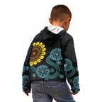 NAIDOC 50 Years of Deadly Kid Hoodie Sun Aboriginal Dot Art