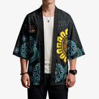 NAIDOC 50 Years of Deadly Kimono Sun Aboriginal Dot Art