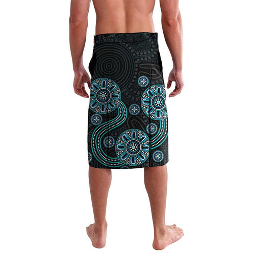 NAIDOC 50 Years of Deadly Lavalava Sun Aboriginal Dot Art