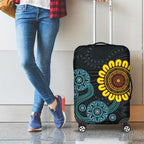 NAIDOC 50 Years of Deadly Luggage Cover Sun Aboriginal Dot Art