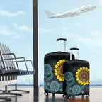 NAIDOC 50 Years of Deadly Luggage Cover Sun Aboriginal Dot Art