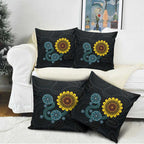 NAIDOC 50 Years of Deadly Pillow Cover Sun Aboriginal Dot Art