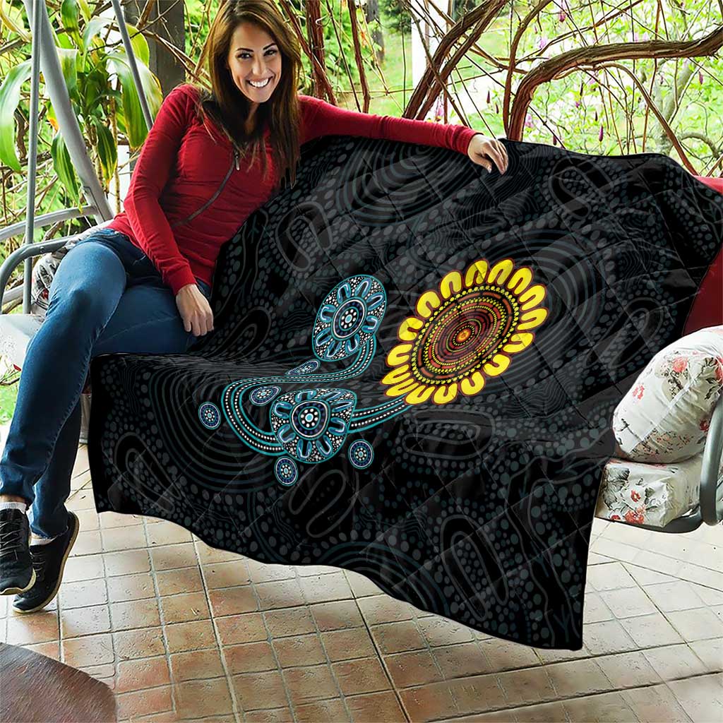 NAIDOC 50 Years of Deadly Quilt Sun Aboriginal Dot Art
