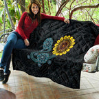 NAIDOC 50 Years of Deadly Quilt Sun Aboriginal Dot Art