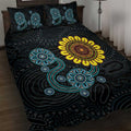 NAIDOC 50 Years of Deadly Quilt Bed Set Sun Aboriginal Dot Art