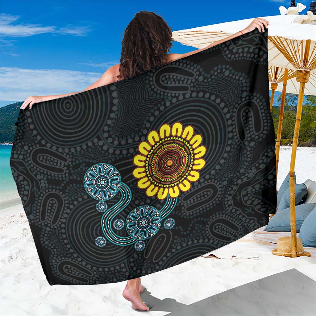NAIDOC 50 Years of Deadly Sarong Sun Aboriginal Dot Art