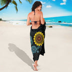NAIDOC 50 Years of Deadly Sarong Sun Aboriginal Dot Art