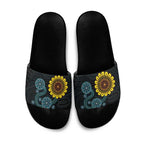 NAIDOC 50 Years of Deadly Slide Sandals Sun Aboriginal Dot Art