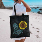 NAIDOC 50 Years of Deadly Tote Bag Sun Aboriginal Dot Art