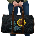 NAIDOC 50 Years of Deadly Travel Bag Sun Aboriginal Dot Art