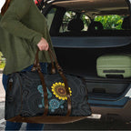 NAIDOC 50 Years of Deadly Travel Bag Sun Aboriginal Dot Art