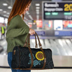 NAIDOC 50 Years of Deadly Travel Bag Sun Aboriginal Dot Art