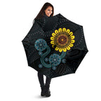 NAIDOC 50 Years of Deadly Umbrella Sun Aboriginal Dot Art