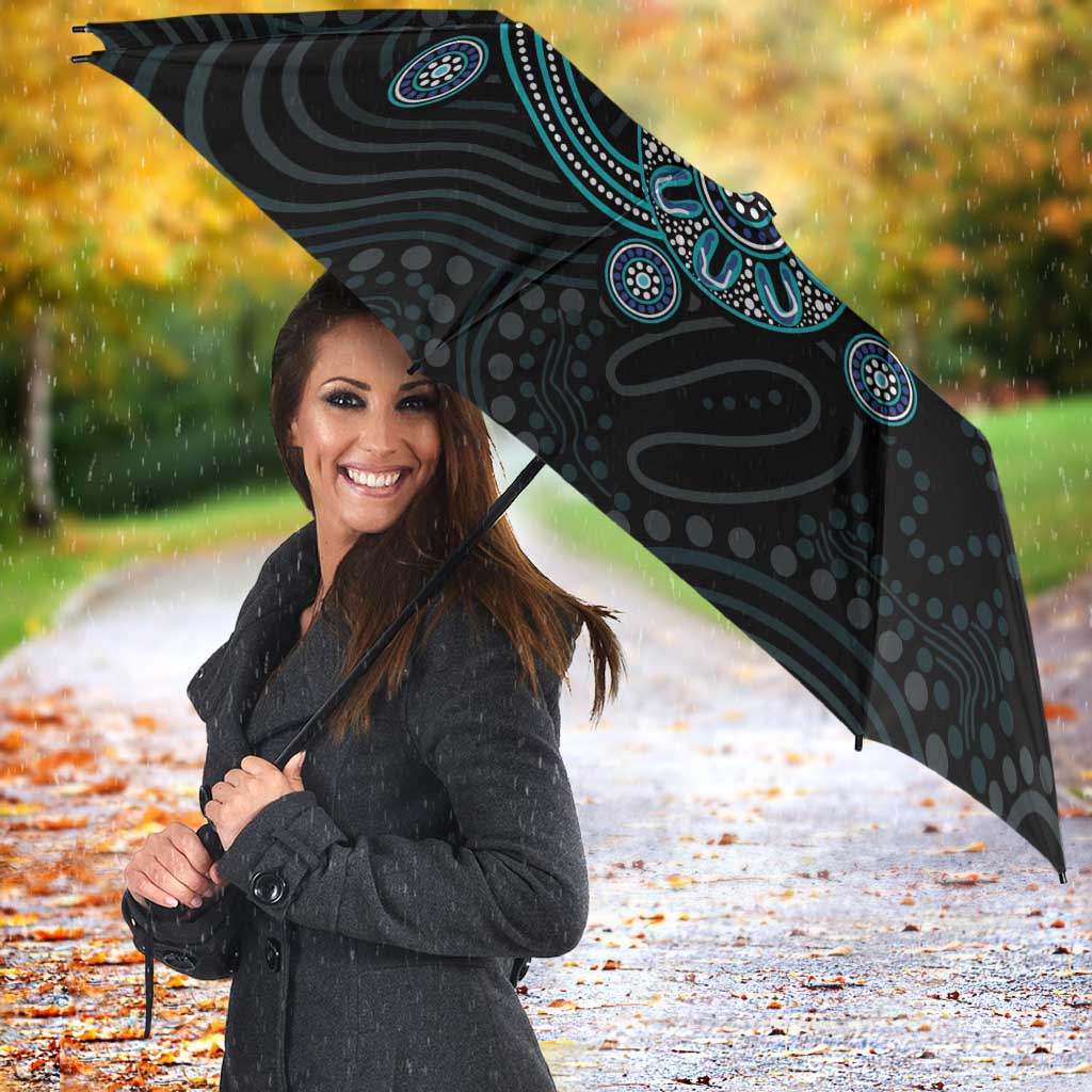 NAIDOC 50 Years of Deadly Umbrella Sun Aboriginal Dot Art