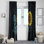 NAIDOC 50 Years of Deadly Window Curtain Sun Aboriginal Dot Art