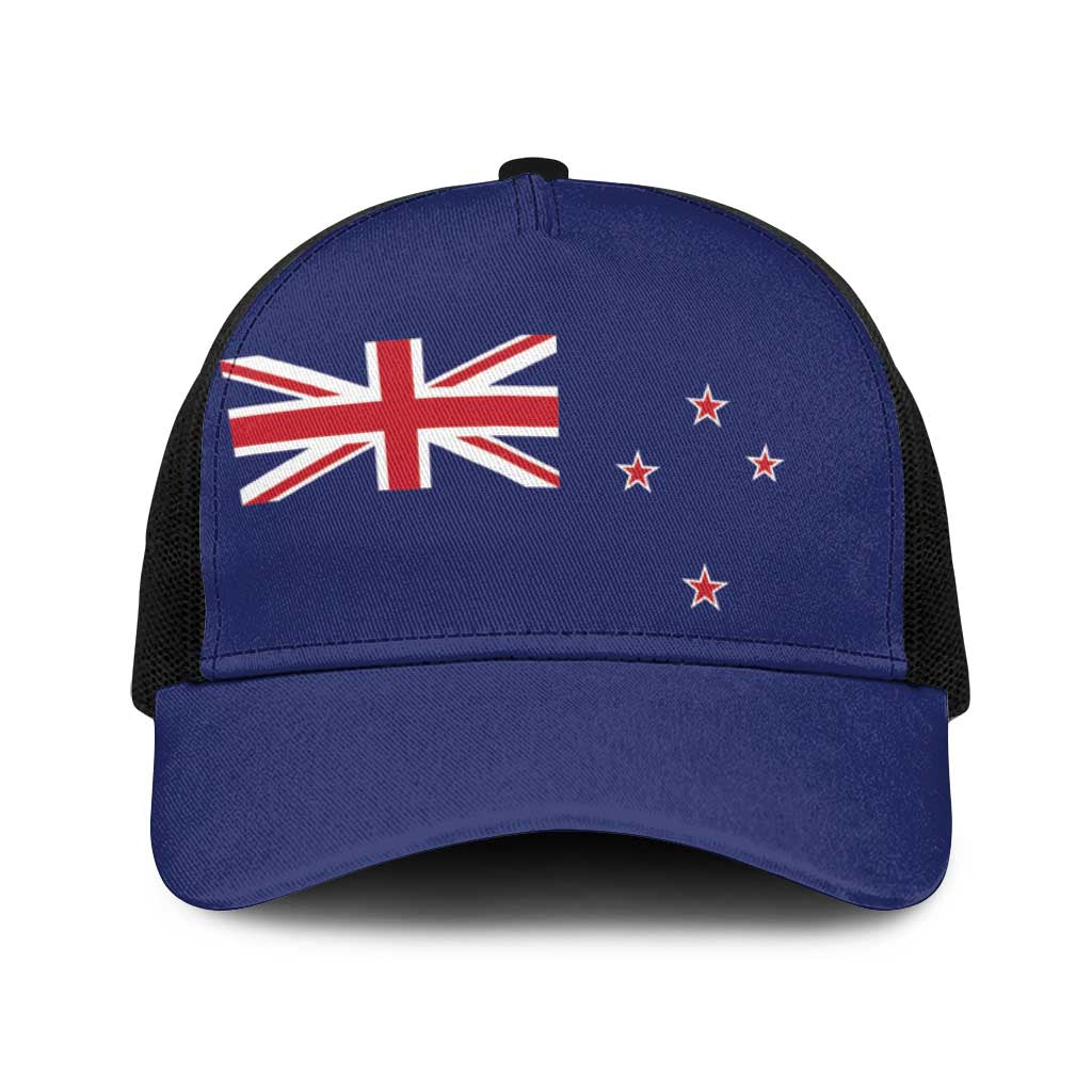 New Zealand Baseball Net Cap National Flag Colors - Aussie Hoodie