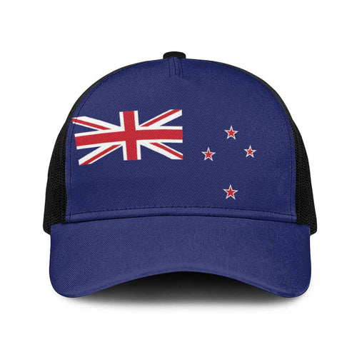 New Zealand Baseball Net Cap National Flag Colors - Aussie Hoodie