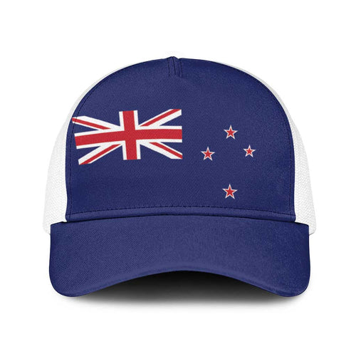 New Zealand Baseball Net Cap National Flag Colors - Aussie Hoodie