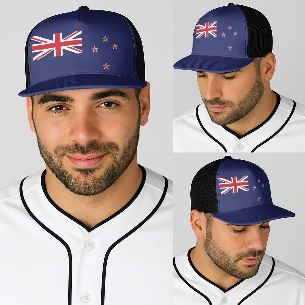 New Zealand Baseball Net Cap National Flag Colors - Aussie Hoodie