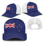 New Zealand Mesh Trucker Cap National Flag Colors - Aussie Hoodie
