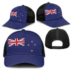 New Zealand Mesh Trucker Cap National Flag Colors - Aussie Hoodie