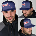 New Zealand Mesh Trucker Cap National Flag Colors - Aussie Hoodie