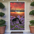 Personalised ANZAC Day Door Cover Remembering the Animals of War