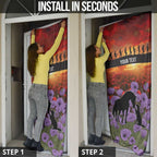 Personalised ANZAC Day Door Cover Remembering the Animals of War